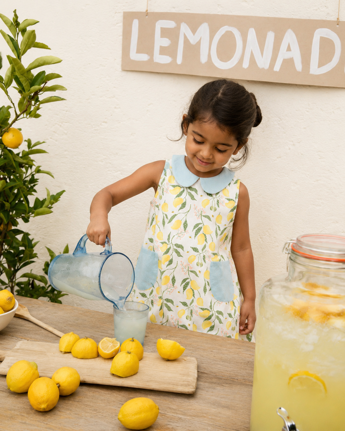Mango Mania Patch Collared Dress